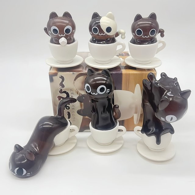 Bandai Katze Café Kaffee Styling, Actionfiguren, transparent, Einzelfigur - Bild 1