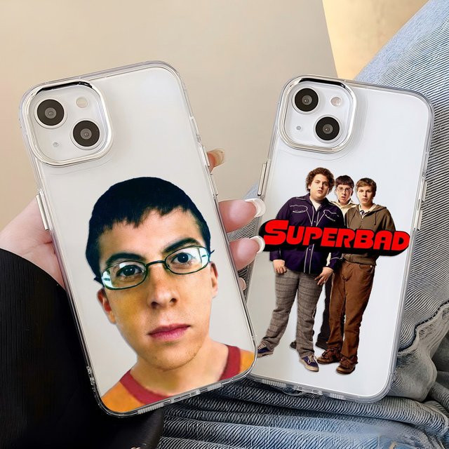 Mclovin Superbad Handyhülle für Google Pixel 10 9 8 7 8A 9A XL Pro, transparente weiche Silikon-TPU-Rückseite - Bild 1