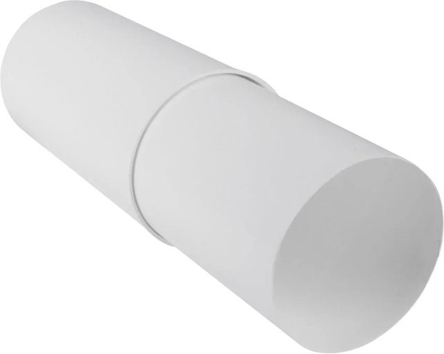 VLC Teleskop-Rohr System 125 Pipe in Weiß - Bild 1