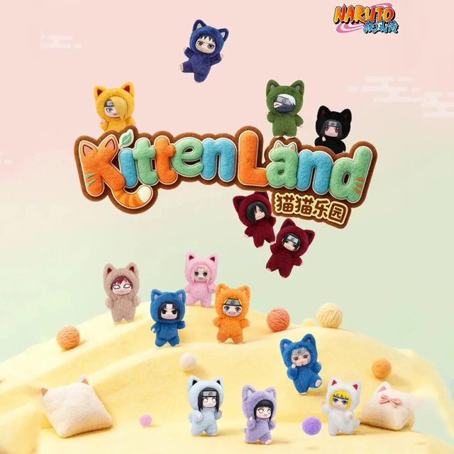 Eaki Naruto Shippuden Cat Paradise, Plüsch, Blind Box Vol.3 - Bild 1