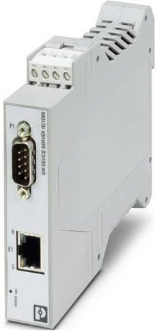 Phoenix Contact 1105707GW PN/MODBUS Schnittstellen-Wandler RJ-45 auf Sub-D9 in Weiß - Bild 1