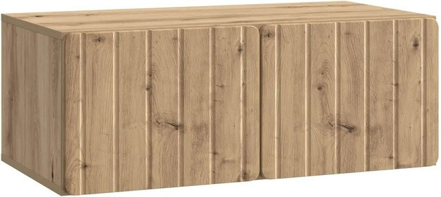 vidaXL Wandmontierter TV-Schrank Artisan-Eiche in Braun, B/T/H: 78,5 x 41 x 30 cm - Bild 1