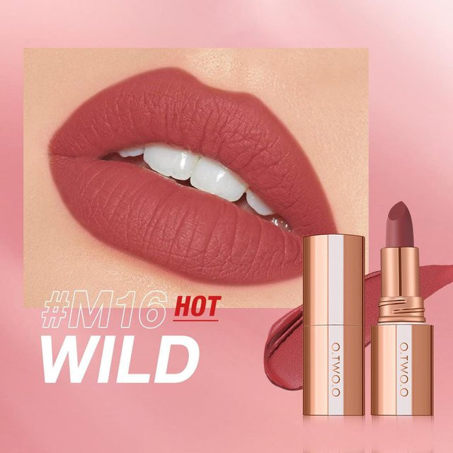 O.TWO.O Mist Kiss Lippenstift, Matt, Light Mist, Brown - Bild 1