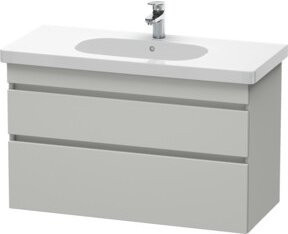 Duravit Waschtischunterschrank DuraStyle in Grau, wandhängend, B/T/H: 100 x 45,3 x 61 cm - Bild 1