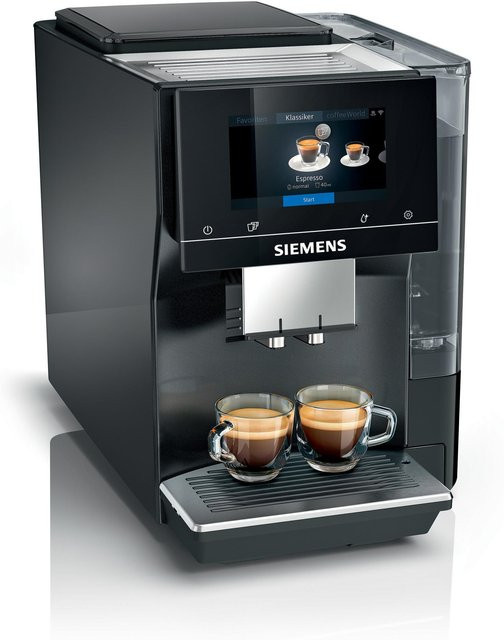 Siemens EQ700 classic TP717DF6 Kaffeevollautomat in Silber und Schwarz - Bild 1