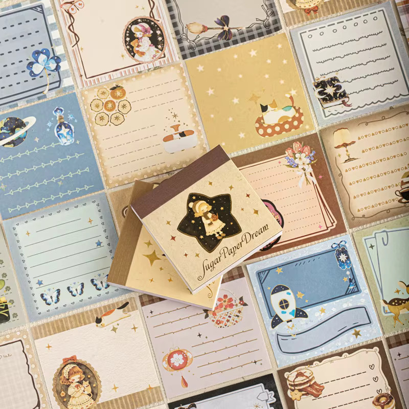 HYFJOY Vintage Tagebuch-Dekorationssticker Set mit 30 Stück in 6 verschiedenen Stilen, Mehrfarbig - Bild 1