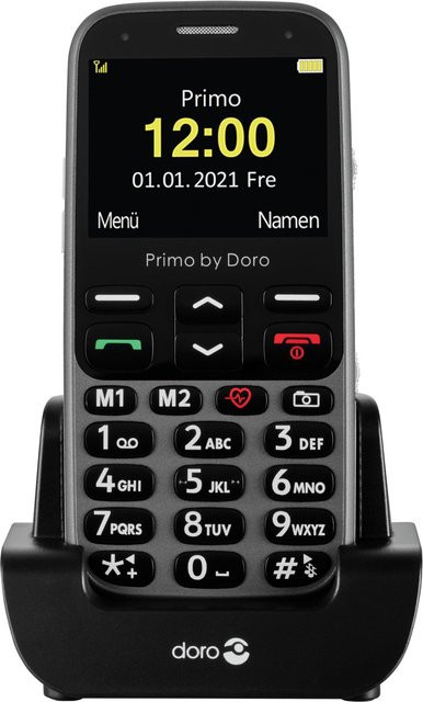 DORO Primo 368 Senioren-Handy in Graphite mit SOS-Taste, Wi-Fi und GPS - Bild 2