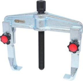 KS Tools Schnellspann-Universal-Abzieher 2-armig aus Spezialstahl in Silber, Spannbereich 25-130mm - Bild 1
