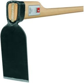 Ideal Blatthacke aus Stahl in Schwarz B/T/H: 200 x 100 x 130 mm - Bild 1