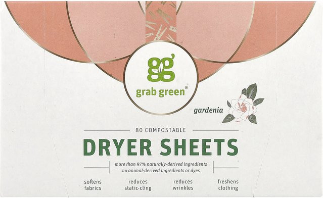 Grab Green Trocknertücher Gardenie Biologisch abbaubar beige 80 Stück - Bild 1