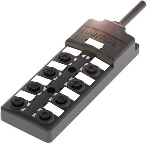 Balluff BPI 8M4A40-2K-B0-KPXB0-100 Sensor/Aktorbox passiv Multipolverteiler in Schwarz - Bild 1