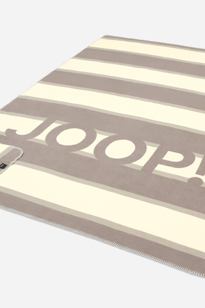 Wohndecke JOOP! FABRICS STUDIO in Beige mit Streifen, B/T: 150 x 200 cm - Bild 2