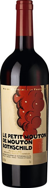 Mouton-Rothschild Le Petit Mouton de Mouton-Rothschild Pauillac AOP Bordeaux Rotwein 2020 trocken 0,75 l - Bild 1