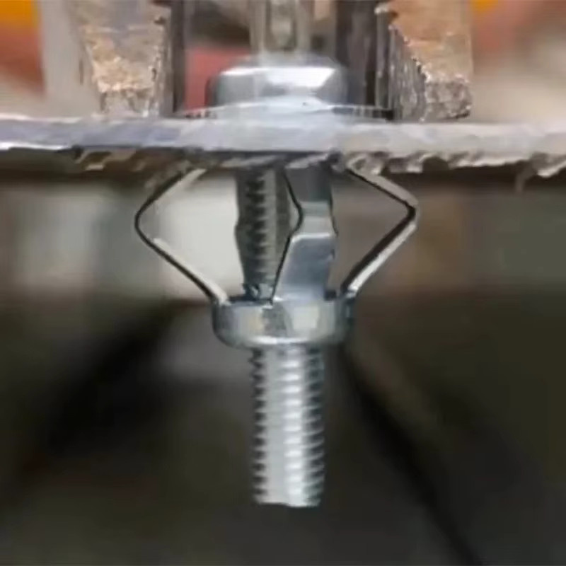 Jack Nuts Expansionsbolzen aus Metall in Silber mit Schrauben - Bild 2