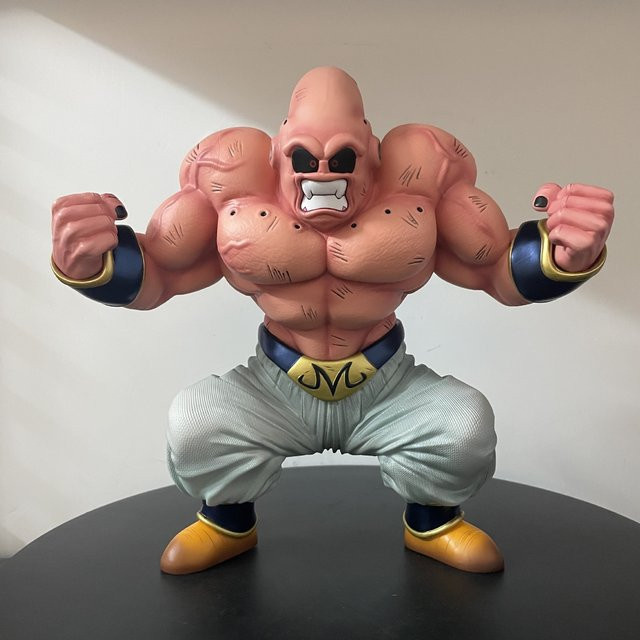 Bandai Dragon Ball Z Majin Buu Actionfigur, Kunststoff, Rosa - Bild 1