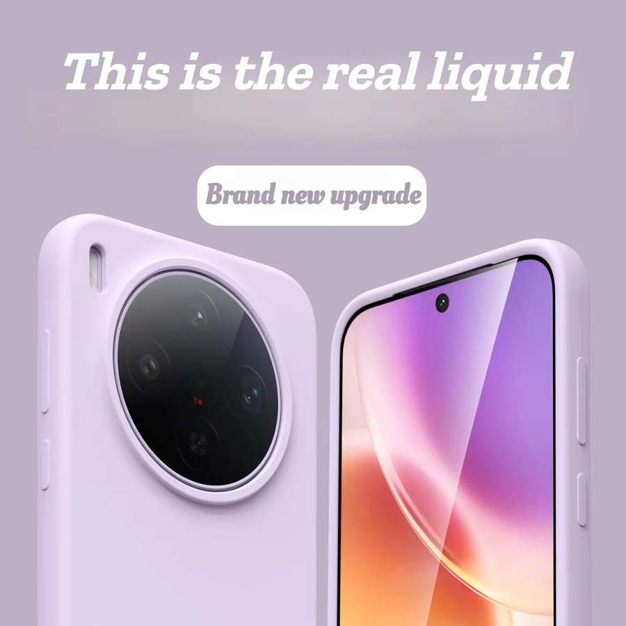 Stoßfeste Weiche Flüssigsilikonhülle in Macaron-Farbe für Oppo Find X9SPro X8S+ X7 Ultra Pro, Hautfreundliche Schutzhülle in Weiß - Bild 2