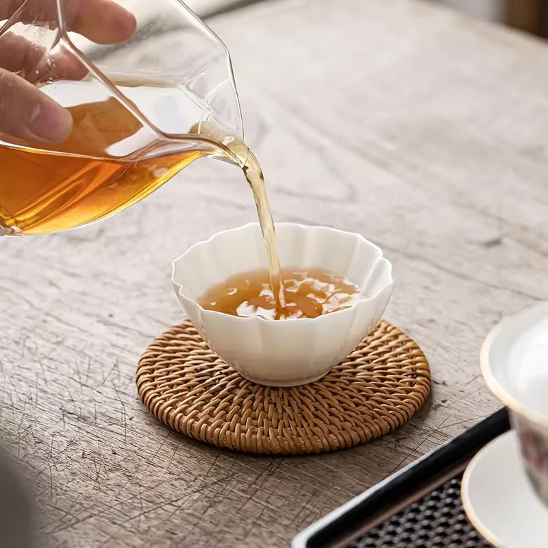 Weiße Porzellan Teetasse aus Keramik für dein Kung Fu Tee Set - Bild 3