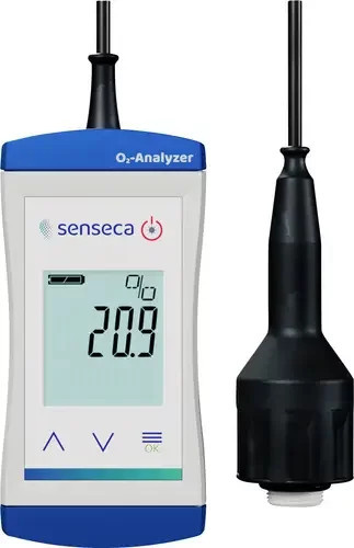 Senseca ECO 410T-MAX Sauerstoff-Messgerät mit externem Sensor in Weiß - Bild 1