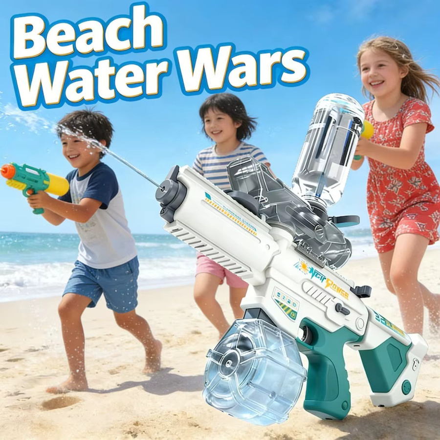 CTMA M416 Elektrische Großkapazitäts-Wasserpistole, Wasserspielzeug, Blau, Bunt / Mehrfarbig - Bild 3