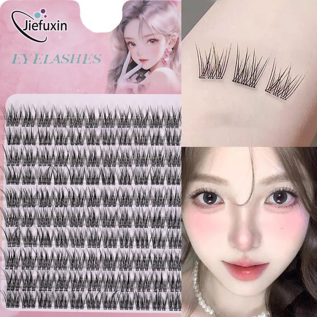 Voluminöse Falsche Wimpern, Black, 120 Stück, Unisex - Bild 1