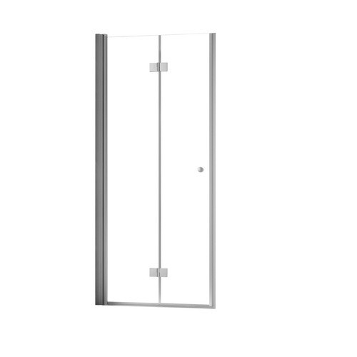 Schulte Garant 2.0 Drehfalttür für die Nische in Silber, B: 90 cm, H: 200 cm - Bild 2