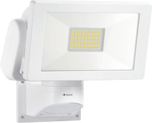 Steinel LS 300 WS 069247 LED-Außenstrahler in Weiß mit 29,5W und kühlem Weißlicht - Bild 1