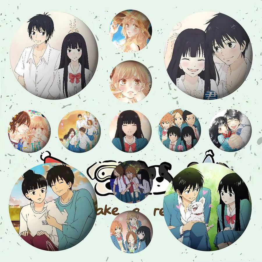 Brosche Metall, Weißblech Soft Button Pin, Amine K-Kimi Ni Todoke Abzeichen - Bild 5
