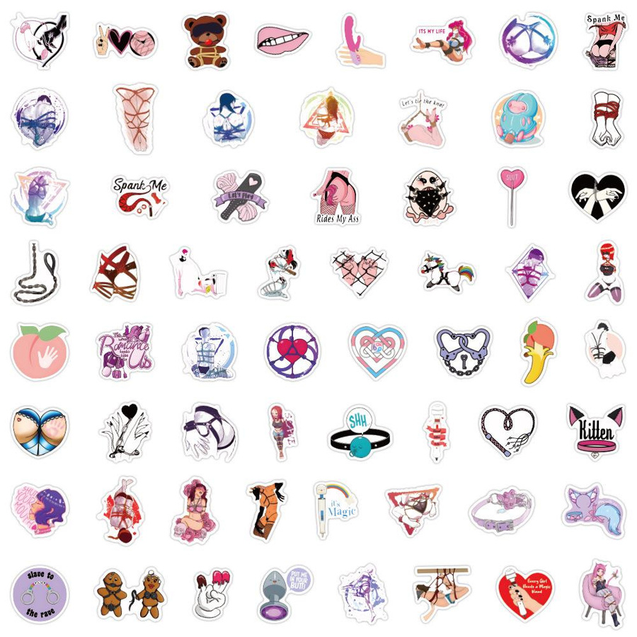 120 Graffiti-Sticker Car beautiful stickers multicolour - Bild 2