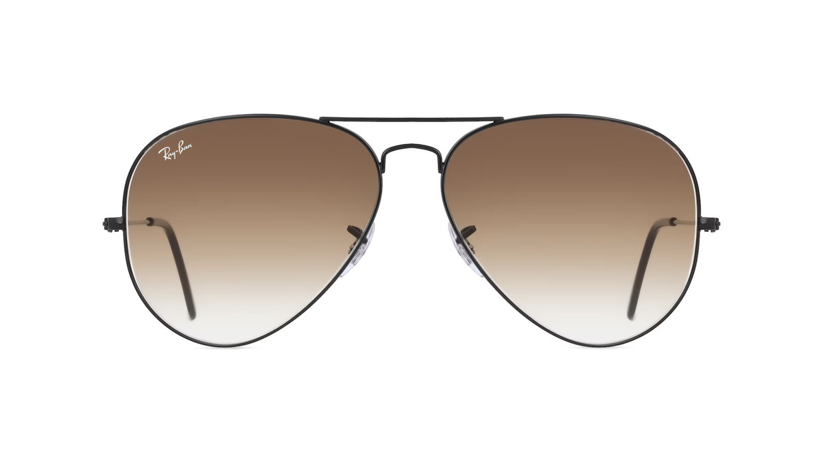 Ray-Ban RB3025 Sonnenbrille Aviator, Vollrand, Metall, Unisex, schwarz - Bild 1