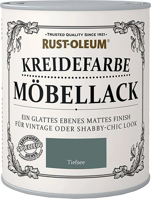 Rust-Oleum Kreidefarbe Möbellack Petrol Blau 0,75 l - Bild 1