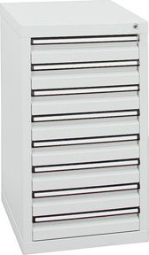 Stumpf Schubladenschrank Serie STS 410 mit 8 Schubladen in Lichtgrau matt - Bild 1