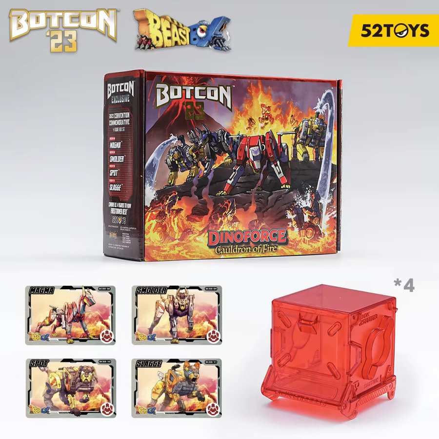 52toys Conventionent Gedenk Box Set, Verformung Roboter, Action Figur, ab 14 Jahren - Bild 3