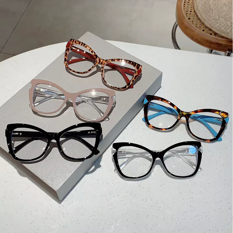 GM LUMIAS Cat-Eye Korrektionsbrille, Damen, Vollrand, transparent, Blaulichtfilter - Bild 2