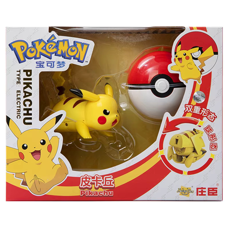 TAKARA TOMY Pokémon Figuren, 18-teiliges Set, Pikachu Gengar Snorlax - Bild 2
