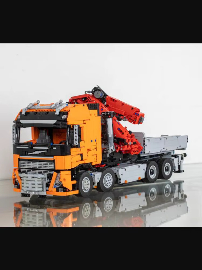 fischertechnik Haupttransporter-Elektrokran High-Tech FH16 750 8 x 6, 4351 Teile - Bild 5