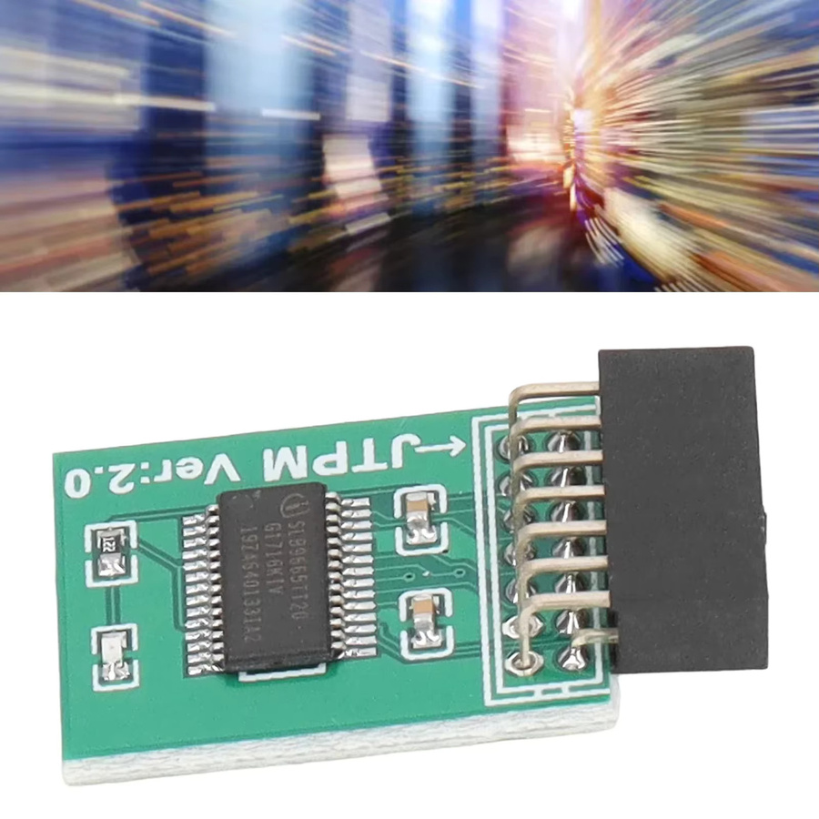 MSI TPM 2.0 Modul mit 14-poliger LPC-Schnittstelle für Windows 11, grün - Bild 3