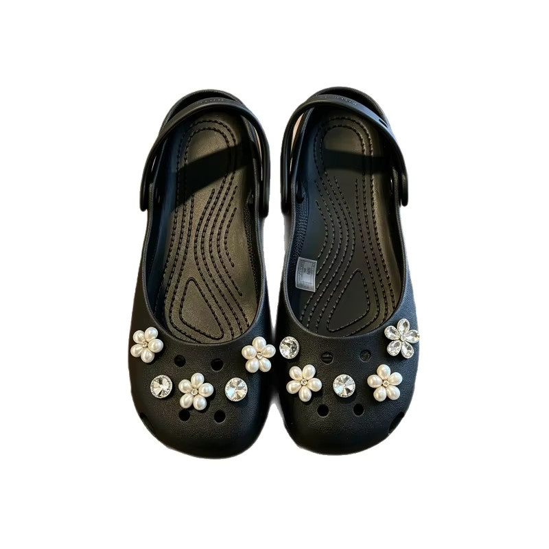 SMATLELF Schuh-Charms-Set, Perlen, Diamant, Damen - Bild 4