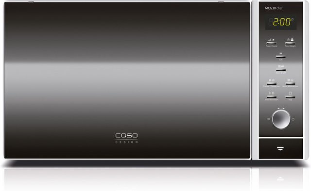 Caso MCG 30 Chef Stand-Kombi-Mikrowelle in Edelstahl Silber - Bild 1