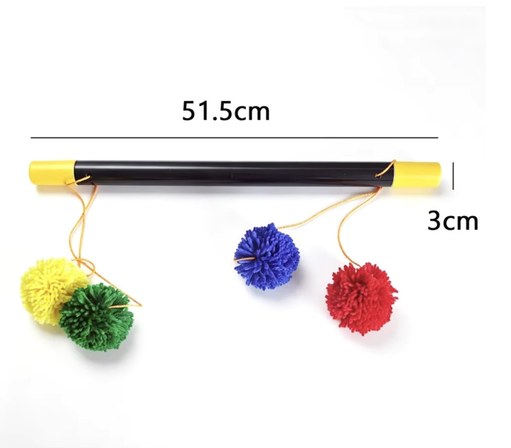 Murphy's Magic Pom Pom Gebetsstab, Zauberrequisiten, Bunt / Mehrfarbig - Bild 2