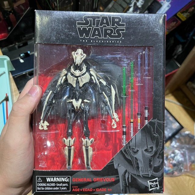 Bandai Star Wars The Black Series General Grievous Battle Damaged, Actionfigur, 16 cm, ab 3 Jahren - Bild 1