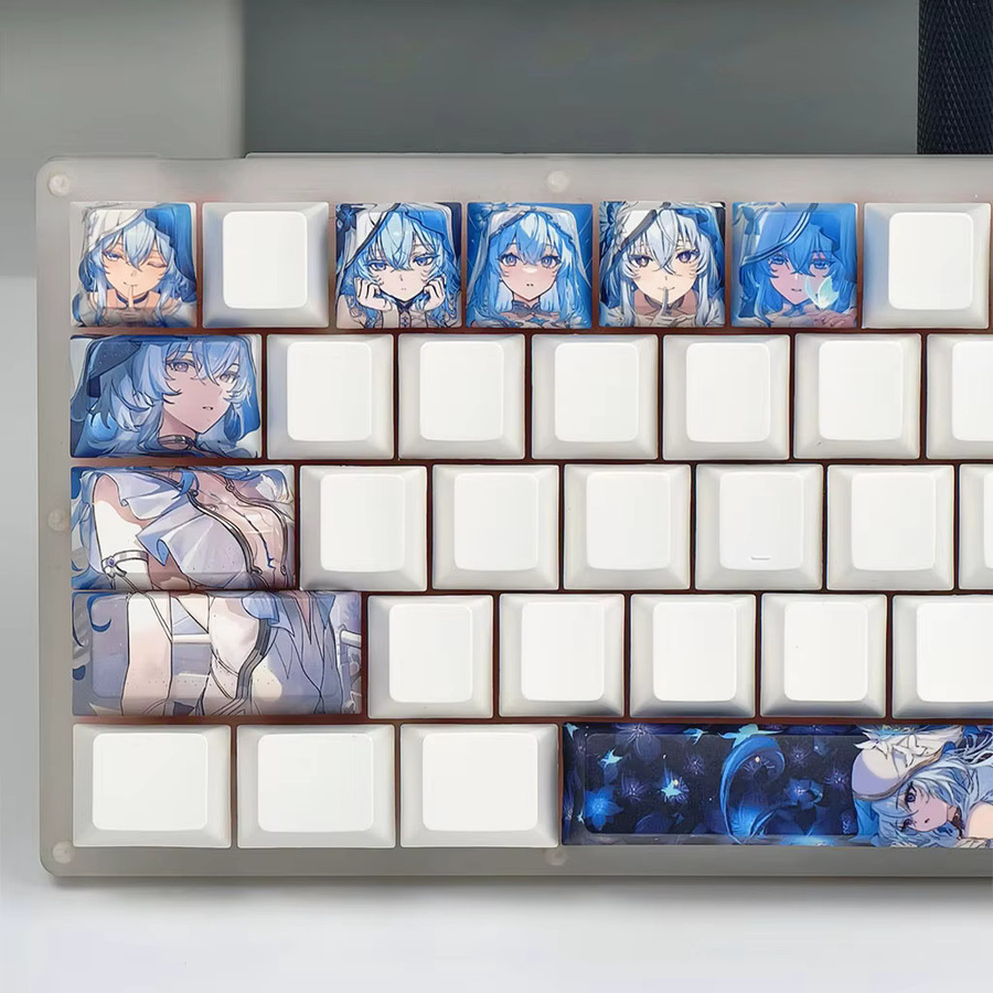 MAIMOOO Tastenkappen The Shorekeeper Wuthering Waves Thema, 12 Stück, Kirschprofil, PBT-Farbsublimation - Bild 5