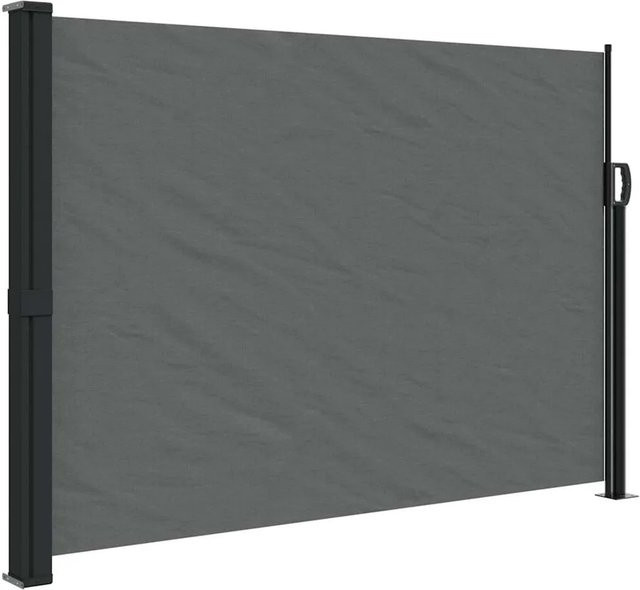 Furnicato Ausziehbare Seitenmarkise Anthrazit B: 300 cm, H: 140 cm - Bild 1