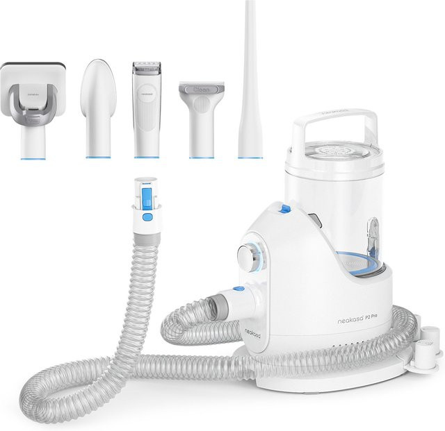 Neakasa P2 Pro Pflege-Set für Tierhaare in Blau/Weiß - Bild 1