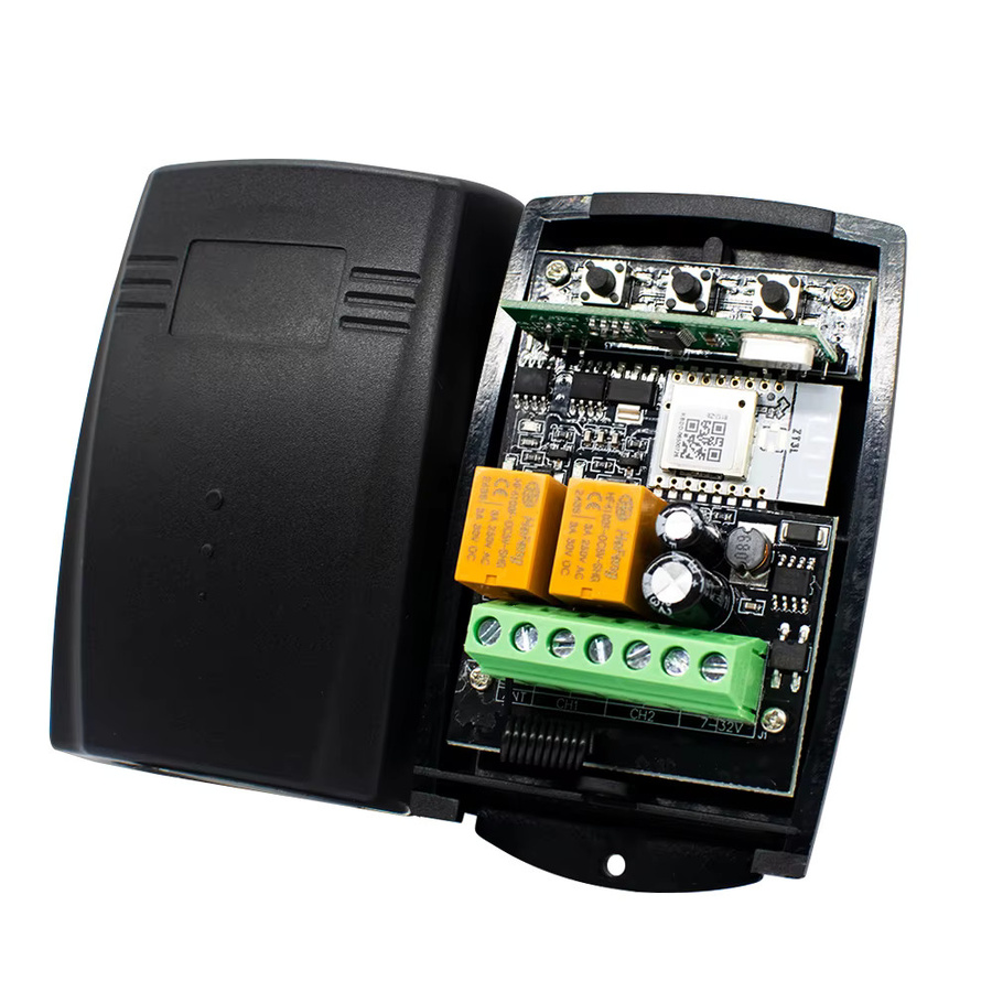 Universal 2CH Tuya Zigbee Wifi Garage Fernbedienung Empfänger für Doorhan ECOSTAR NORMSTAHL ERREKA CARDIN ATA PTX-4 Aprimatic Pujol Forsa AT-4 SCS SENTINEL 433MHz 433.92MHz Sender Türöffner - Bild 3