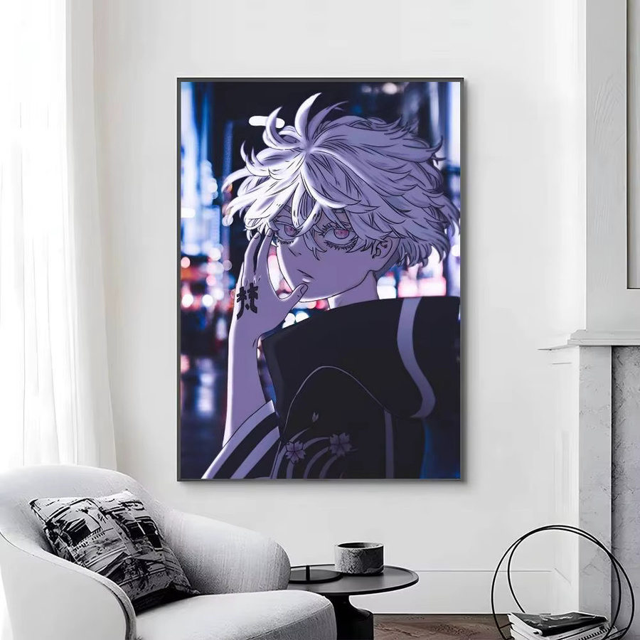 Selbstklebender Anime Poster Druck Imaushi Wakasa Tokyo Revengers in Mehrfarbig für deine Wandgestaltung - Bild 6