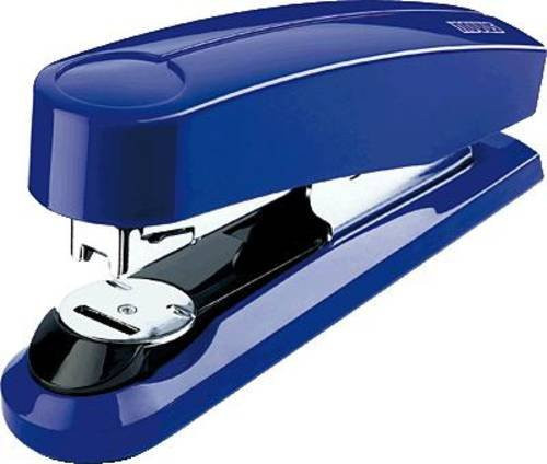 Novus Flachheftgerät B 4FC in Blau mit einer Heftleistung von 50 Blatt (80 g/m²) - Bild 1