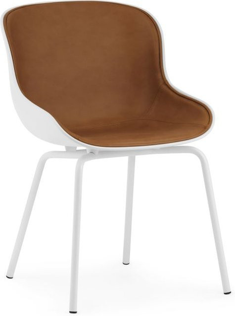 Normann Copenhagen Hyg Stuhl Frontpolsterung in Weiß im skandinavischen Stil - Bild 1