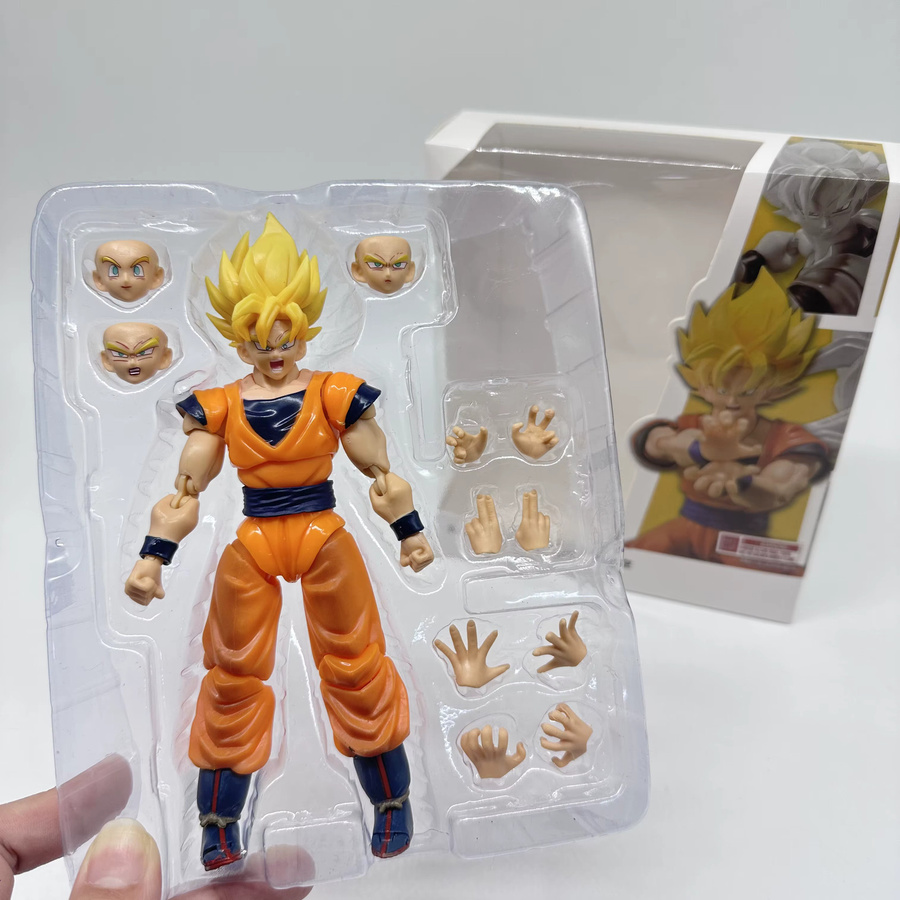 Bandai Dragon Ball Z Super Saiyan Son Goku Actionfigur, ab 3 Jahren - Bild 3