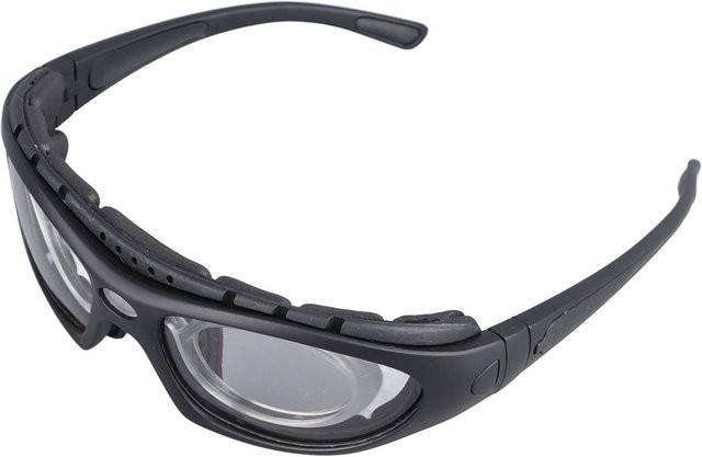Sonnenbrille Radbrille, Vollrand, Kunststoff, black - Bild 1