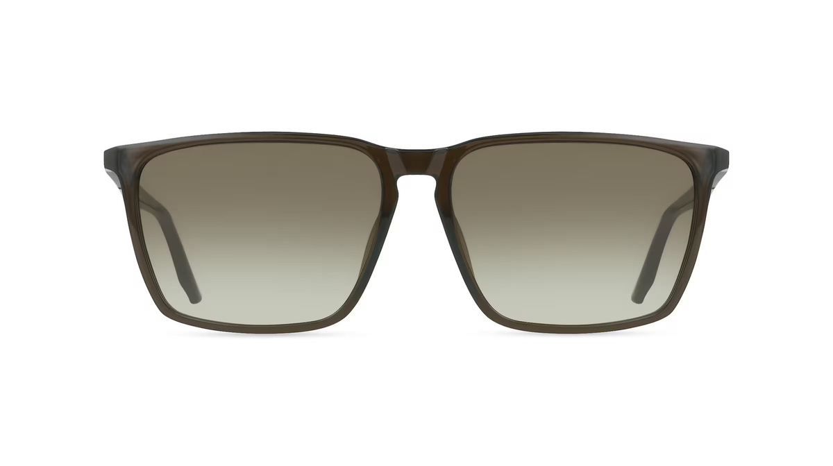 Calvin Klein CK25505S Sonnenbrille, Vollrand, Eckig, Kunststoff, Herren, grün - Bild 1